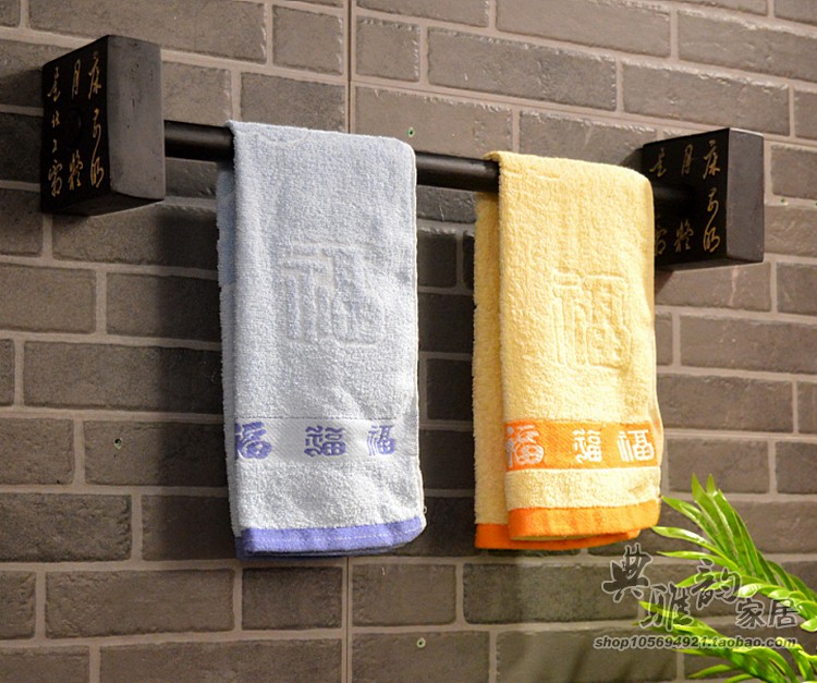 仿古树脂毛巾架卫浴用品