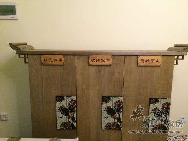 中式风树脂工艺瑜伽馆古典家具