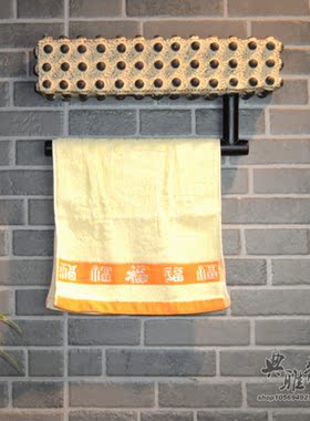 树脂仿古置物架毛巾杆卫浴用品