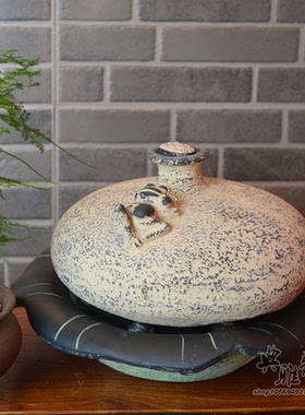 景观鱼缸创意摆件喷泉假山流水