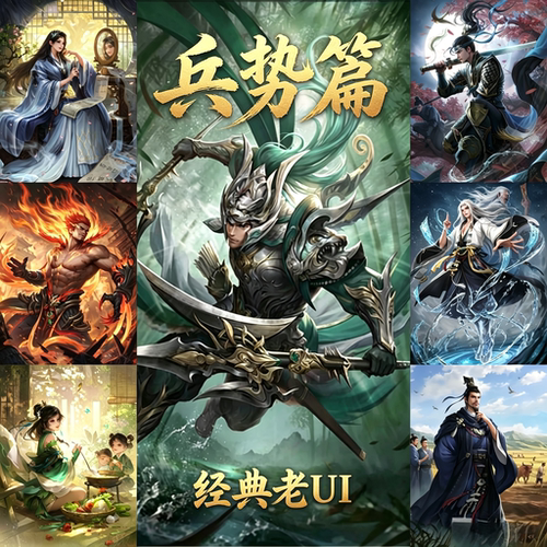 三国武将兵势篇老UI太史慈魏延于吉辛宪英陈到国渊娄圭孙韶夏侯尚