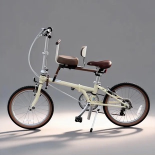 适用于大行birdy鸟车迪卡侬通用款折叠自行车前置款带儿童座椅