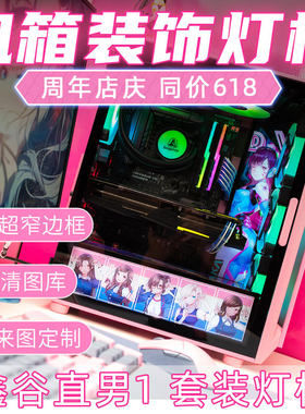 鑫谷直男1装饰方案粉色灯板机箱