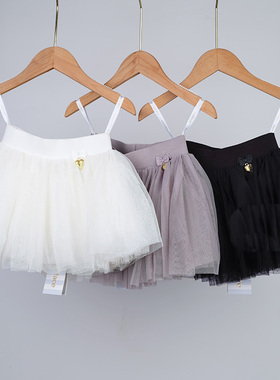 英国原装进口Angel's Face女童可爱舒适半身纱裙百搭公主蓬蓬短裙