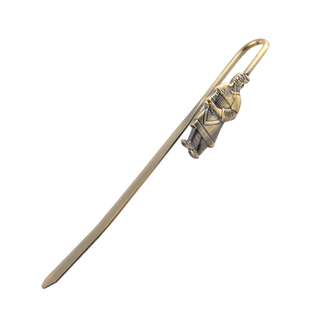 秦始皇兵马俑西安旅游纪念品创意文创书签工艺礼物金属做旧定制