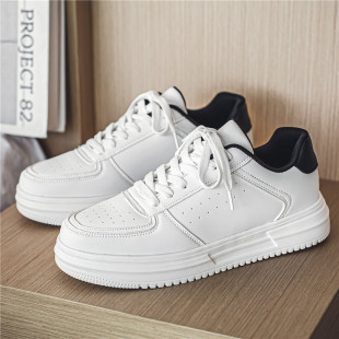 男鞋 子小白鞋 2026新款 百搭潮流运动休闲情侣板鞋 男款 透气休闲鞋 鞋