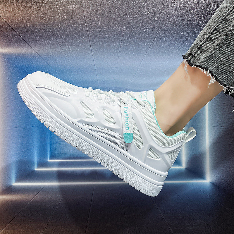 板鞋男2025网鞋夏季透气潮鞋小白鞋百搭休闲潮流薄款运动网面白鞋,流行男鞋,单鞋,淘宝优惠券,粉丝福利购,淘宝优惠卷