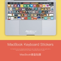 Apple, ноутбук, наклейка, клавиатура, коллекция 2021, macbook