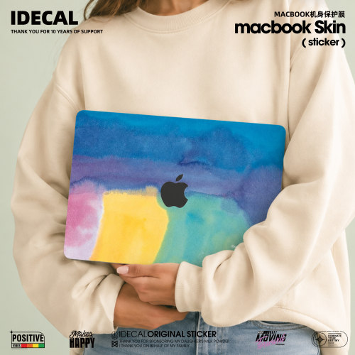 文艺系列MacBook创意彩膜Air13M4