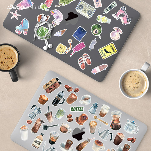原色工场macbook新款简约贴纸