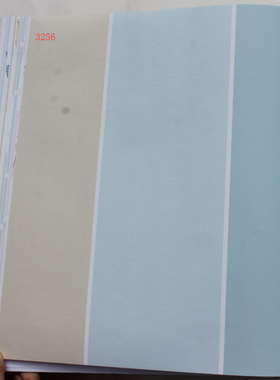 意大利进口男孩房间蓝色宽条纹壁纸3256 3257 3258 3259 3260