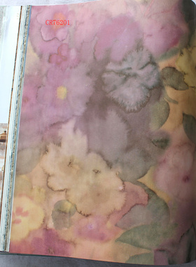 美国进口新古典风格水墨画图案背景墙壁纸CR76201 CR76202 76208