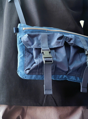 the MAD HATcher 「无战旗下」立体袋装饰工装鞍囊包休闲单肩包