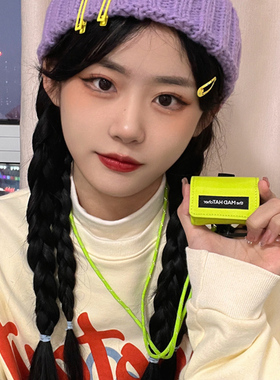 the MAD HATcher「矩形徽标」AirPods Pro挂绳耳机包保护套苹果