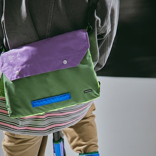 theMADHATcher「MCC 骑行」运动户外骑行邮差布雷包男女斜挎包