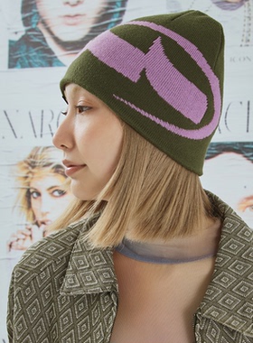 theMADHATcher「Music And Dance 」撞色提花男女针织帽冷帽线帽