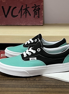 VC体育 Vans Classic Sport黑蓝色低帮帆布男女款板鞋VN0A54F14FV