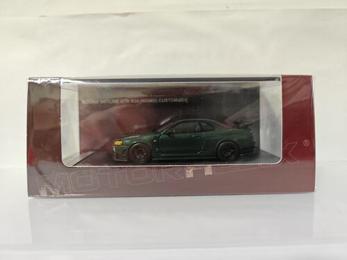 MH MOTORHELIX 1:64 尼桑NISSAN R34 GTR 本田S2000仿真合金车模
