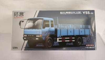 拓意1/64合金仿真救灾兵人偶第三代解放平头柴货运卡车套装模型