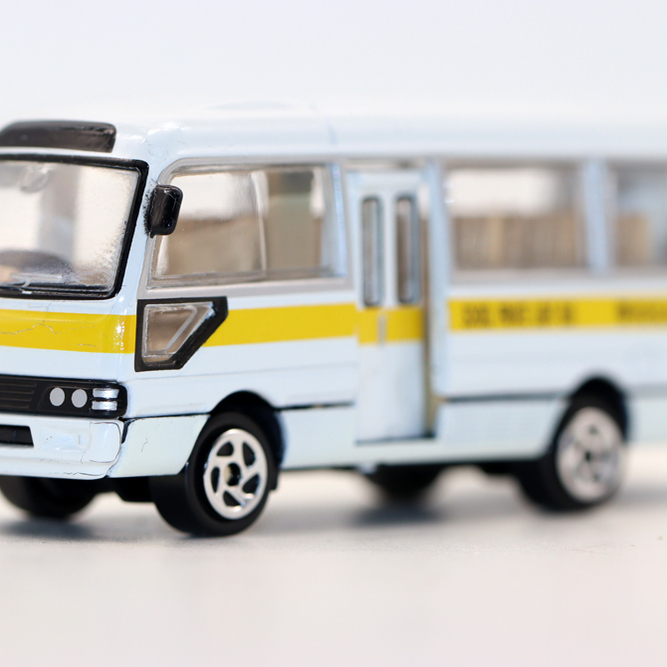 Tiny 26微影玩具Coaster丰田考斯特小客车巴士香港私家校车模型