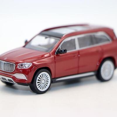 PARA64合金车1/64 Maybach迈巴赫GLS 600 SUV 汽车模型收藏摆件