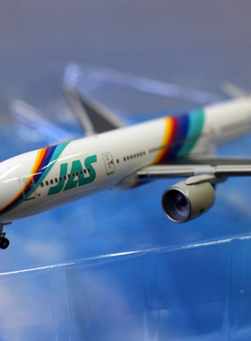 外贸 航空波音777-200 JAS JA8977 1/400飞机模型客机合金摆件