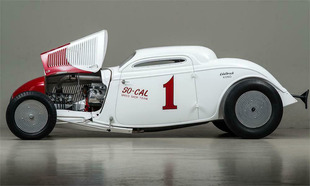 Cal 1934 老爷车赛车模型摆件 Team 18合金 Shop GMP Speed