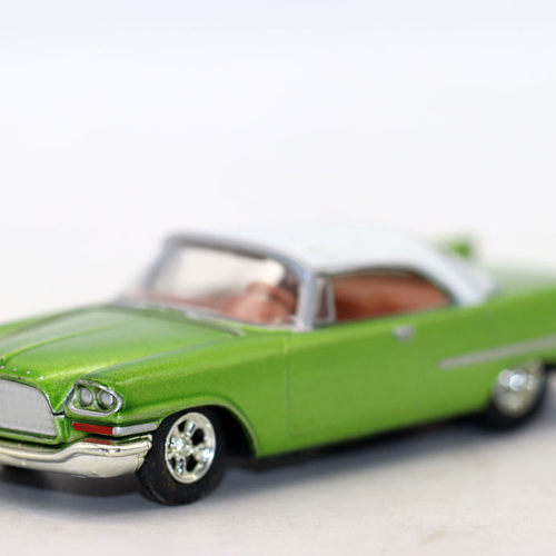 M2 1/64合金车 1957 Chrysler 300C 跑车模型玩具古董收藏