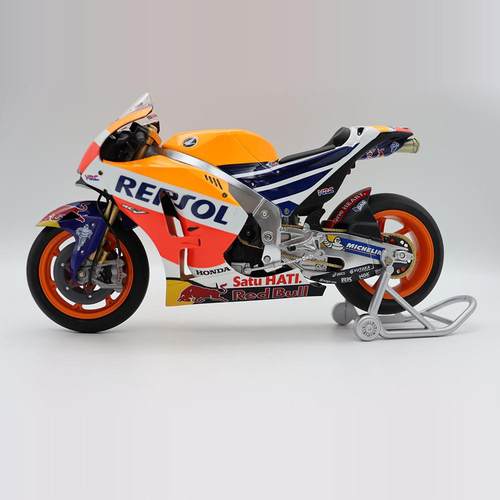 瑕疵tj 1 12 RC213V 摩托赛车 马奎斯93号 合金摩托车模型