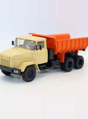 玩具车1/43 KRAZ克拉斯6510重型卡车运输车自卸车合金模型