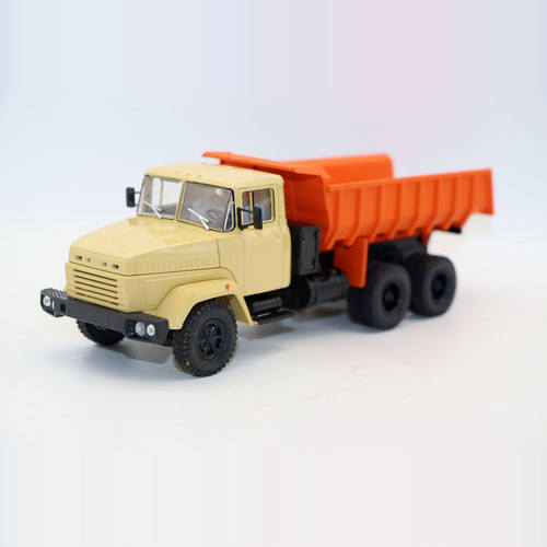 玩具车1/43 KRAZ克拉斯6510重型卡车运输车自卸车合金模型