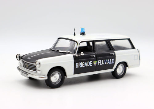 合金1/43404警车模型摆件