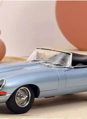 Norrev诺威尔 1 12 JAGuUAR 捷b豹E-Type 经典敞篷跑车老爷车模型