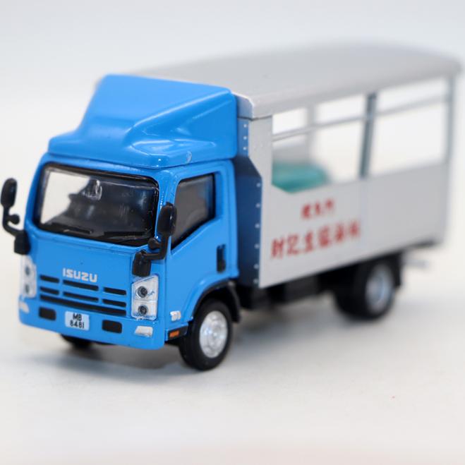 TINY 101微影 Isuzu NPR铃木五十铃卡车鲤鱼门财记海鲜运输车模型