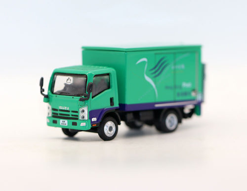 Tiny微影1:76 ISUZU铃木五十铃轻卡运输车香港邮政快递车模型玩具