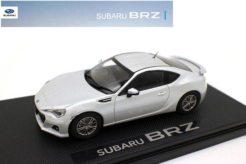 EBBRO合金车1/43 斯巴鲁BRZ跑车汽车模型摆玩具经典 - 封面