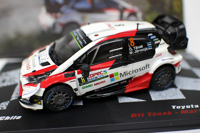 IXO合金1/43拉力赛车模型摆件