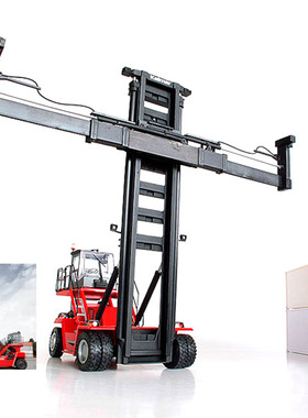 外贸Kalmar DCG80-100 卡尔玛叉车1/50集装箱货柜搬运堆高机模型