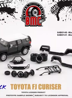 BMC 1/64 Toyota 2015 FJ Cruiser丰田FJ酷路泽SUV汽车合金车模型