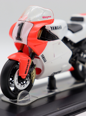 外贸1 24 摩托车 YAMaAHA YZR 500cc  摩托赛车模型精品摆件
