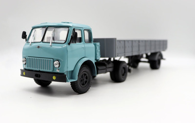 合金143玛斯504老式运输车模型