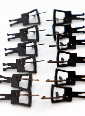 HO比例火车挂钩车钩配件1/87电动火车模型通用钩子81521