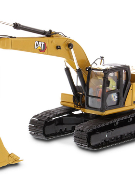 DM工程车1/50 CAT卡特330挖掘机模型合金仿真钩机礼品摆件85585