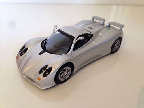 外贸143合金车模型帕加尼汽车