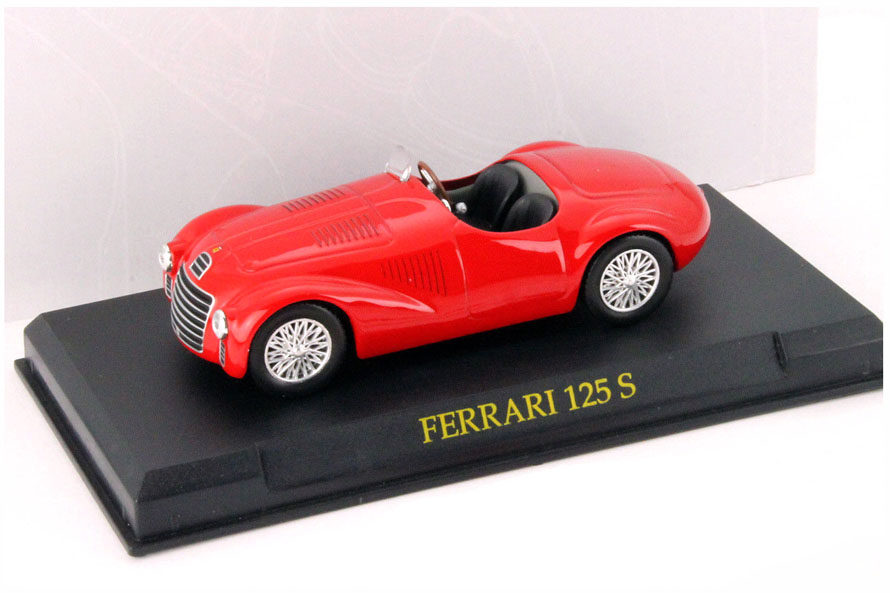 合金1:43 F法拉啊利125S 跑车模型复古经典怀旧老爷赛车精品收藏