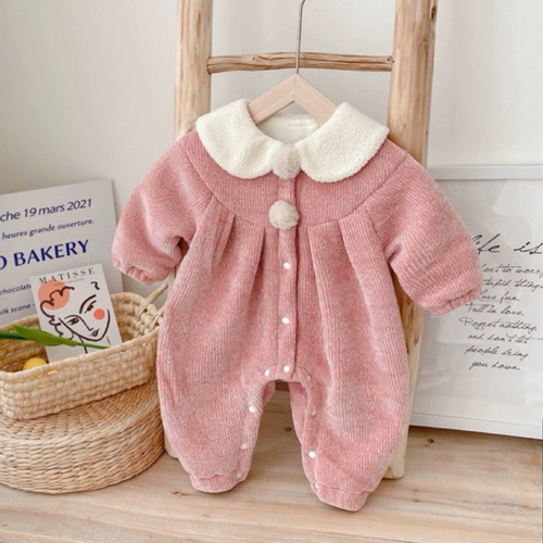 Детский демисезонный пуховик для девочек, платье, утепленная куртка для принцессы, в корейском стиле, наряд на выход