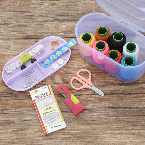 便携迷你针线盒10家用整理箱缝补
