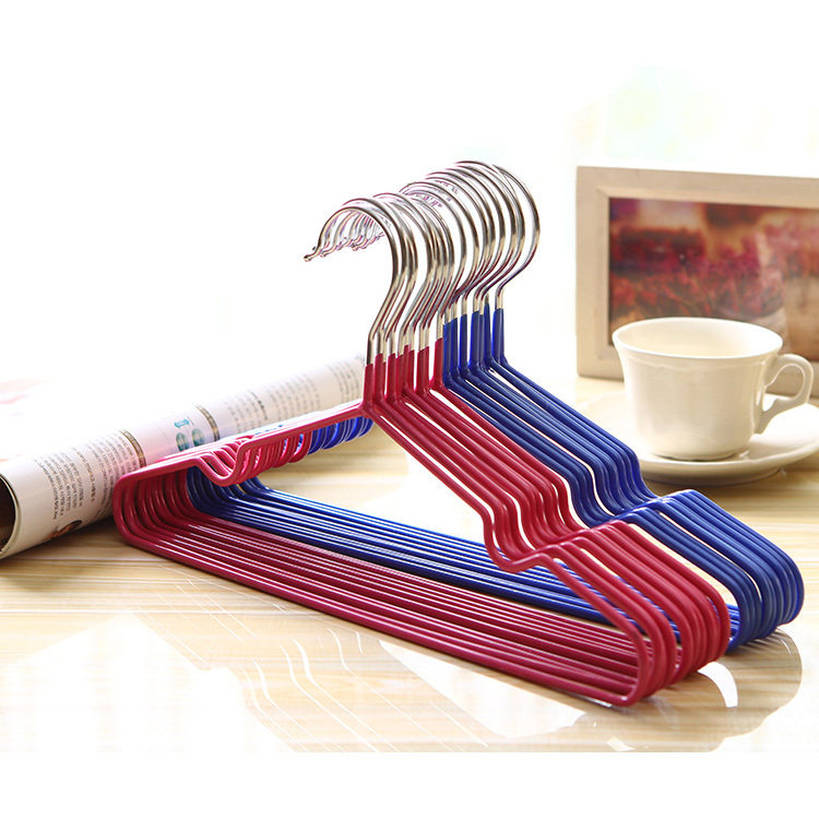 儿童款防滑衣架 纳米浸塑衣架 凹槽干湿晾晒衣架衣挂婴儿宝宝衣撑