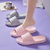 EVA拖鞋 女男女浴室酒店会所客用酒店防滑软厚底外穿凉鞋 家用