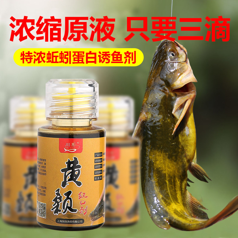 昂刺黄颡黄尾钓鱼小药野钓配方春夏饵料添加剂黄辣丁嘎黄骨鱼窝料